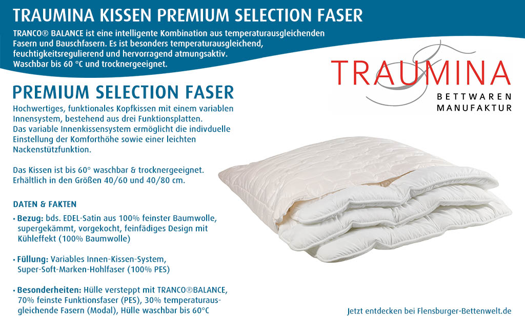 Traumina-Premium-Selection-Faser-Kissen-kaufen-Flensburger-Bettenwelt