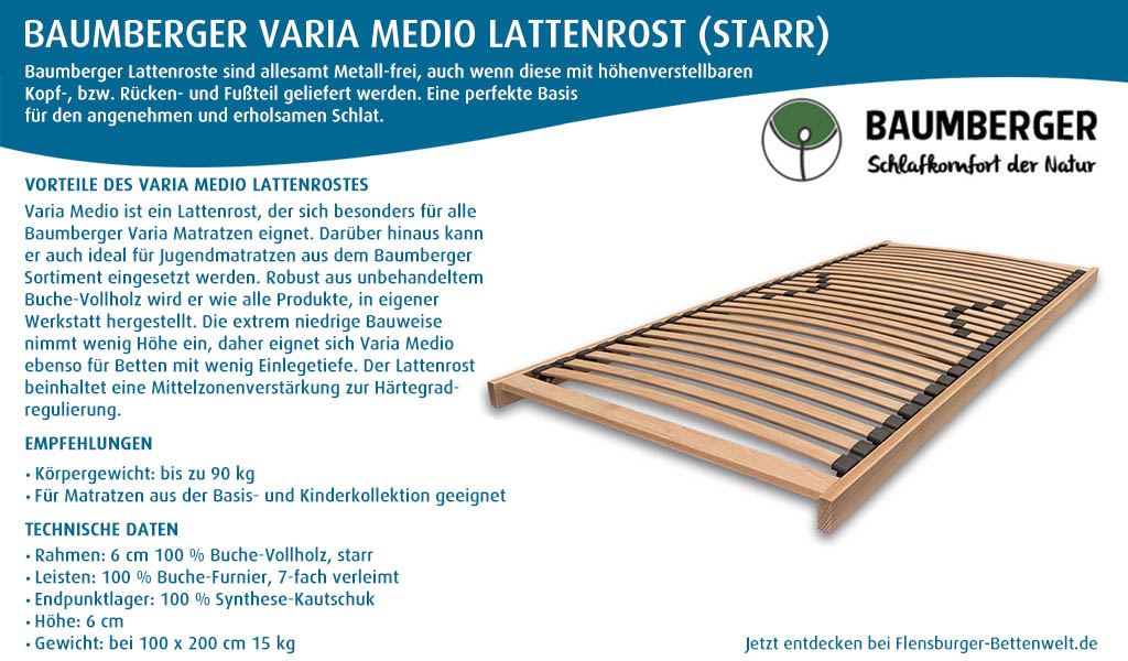 Baumberger-Varia-Medio-Lattenrost-kaufen-Flensburger-Bettenwelt