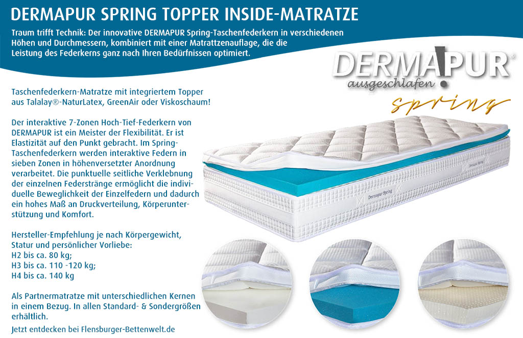 Dermapur-Spring-Topper-Inside-Matratze-kaufen-Flensburger-Bettenwelt