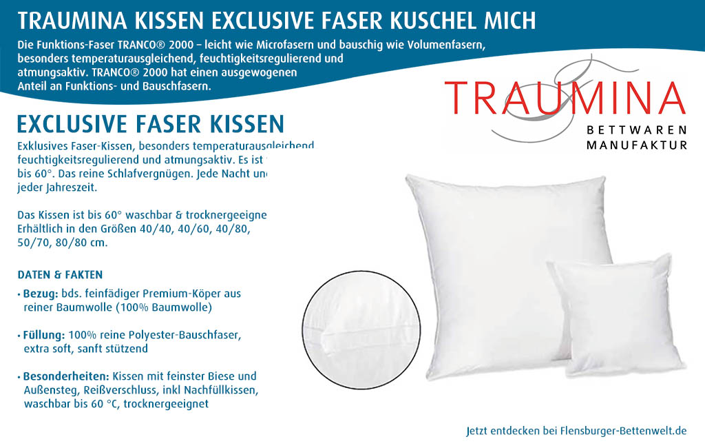 Traumina-Exclusive-Kissen-Kuschel-Mich-Faser-kaufen-Flensburger-Bettenwelt