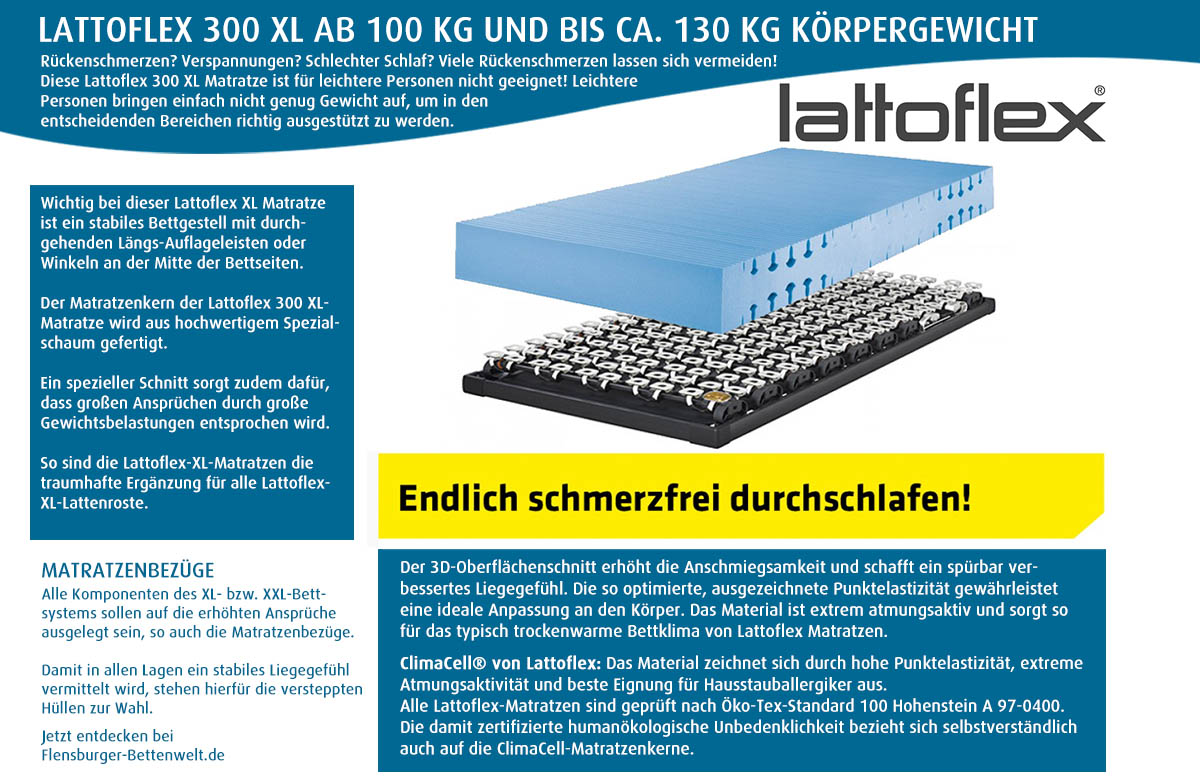 Lattoflex-300-XL-Matratze-kaufen-Flensburger-Bettenwelt