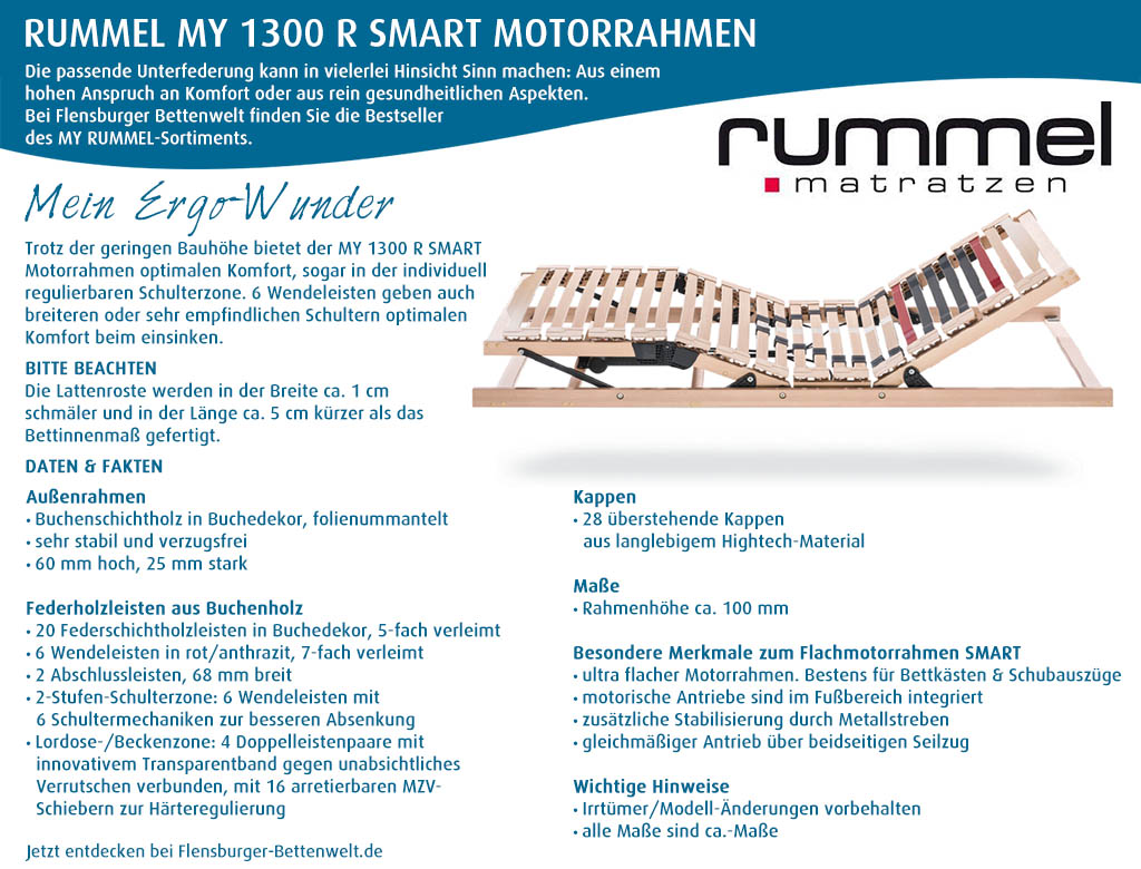 Rummel-MY-1300-R-Smart-Lattenrost-elektrisch-kaufen-Flensburger-Bettenwelt