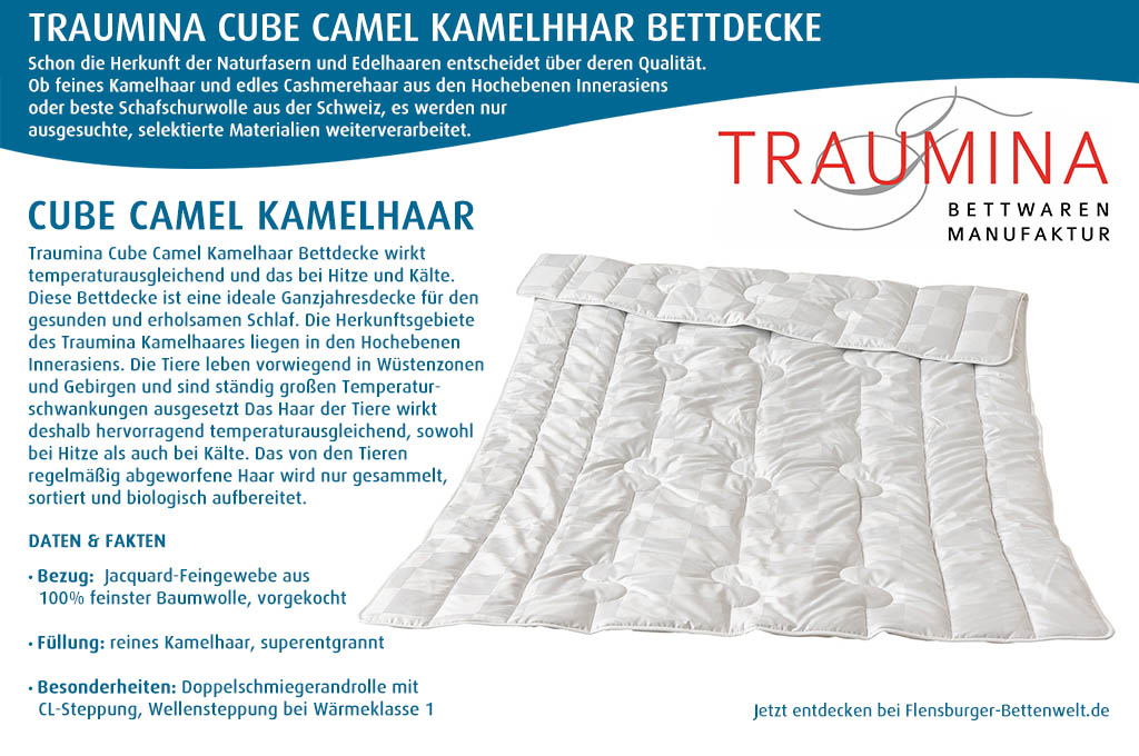 Traumina-Cube-Camel-Kamelhhardecke-kaufen-Flensburger-Bettenwelt