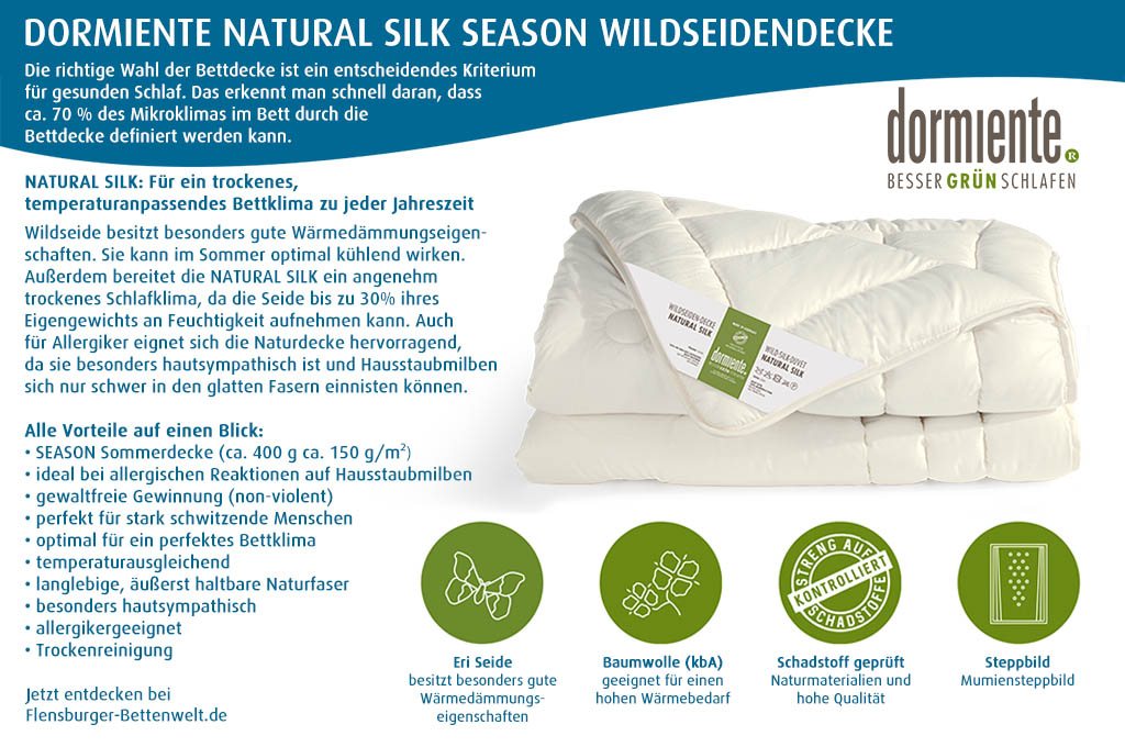 dormiente-Natural-Silk-Season-Wildseidendecke-Flensburger-Bettenwelt