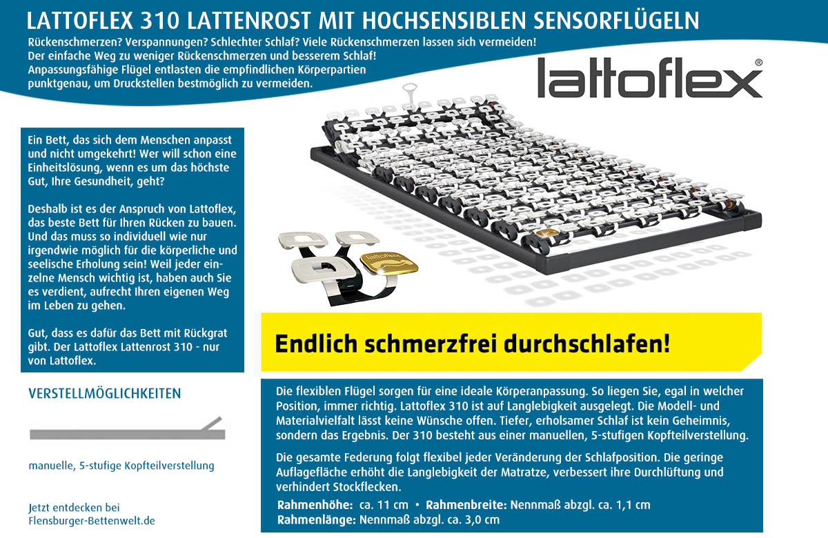 Lattoflex-310-Lattenrost-kaufen-Flensburger-Bettenwelt