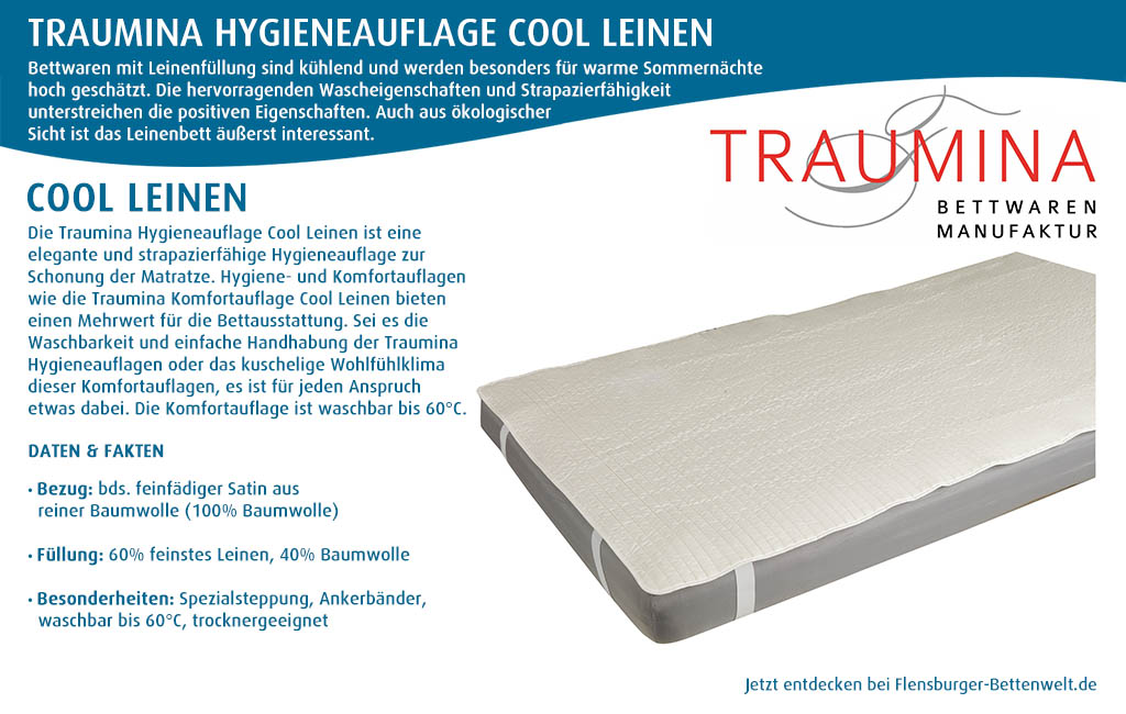 Traumina-Hygieneauflage-Cool-Leinen-kaufen-bei-Flensburger-Bettenwelt