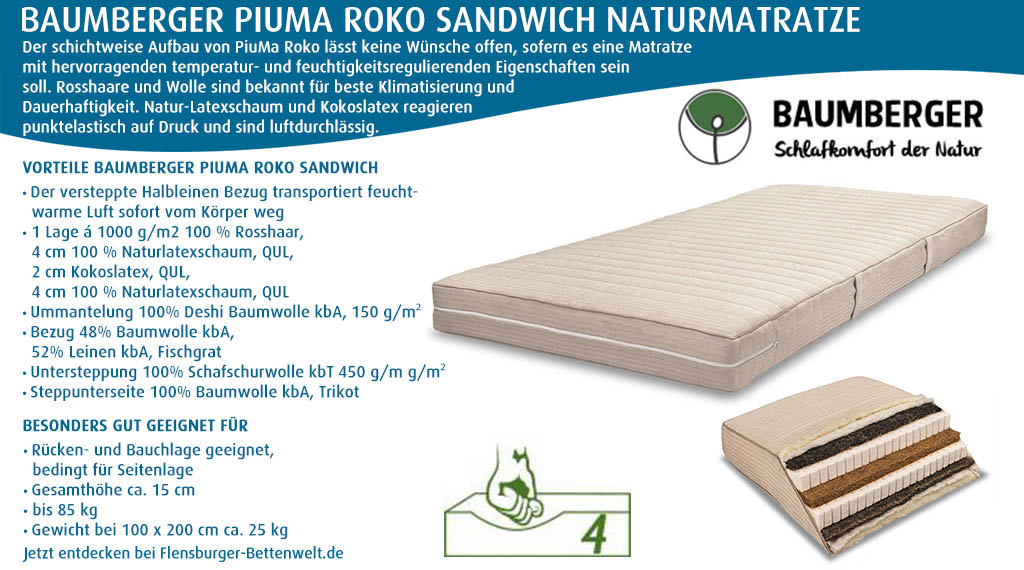 Baumberger-Piuma-Roko-Sandwich-Naturlatexmatratze-kaufen-Flensburger-Bettenwelt