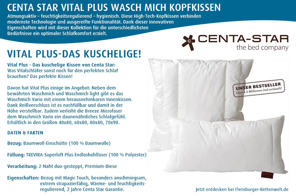 Centa-Star-Vital-Plus-Kopfkischen-Waschmich-kaufen-Flensburger-Bettenwelt