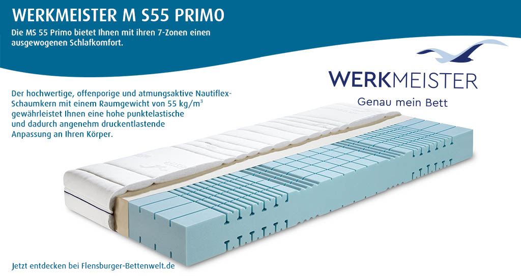 Werkmeister-M-S55-Primo-Komfortschaum-Matratze-guenstig-kaufen