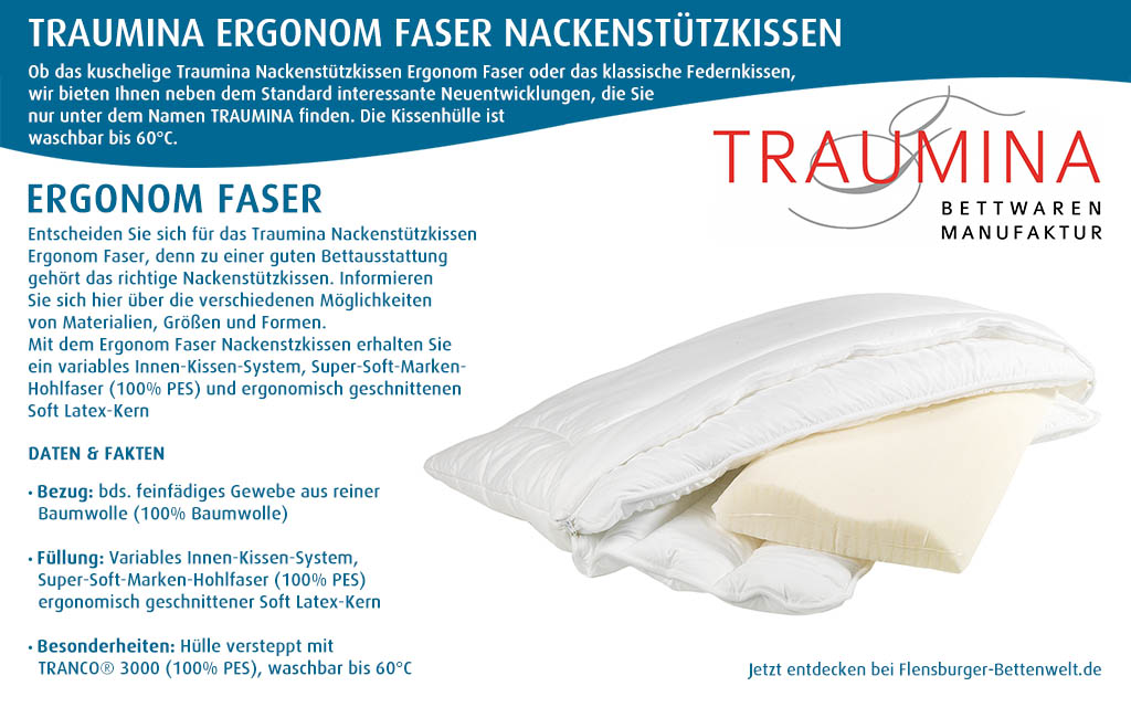 Traumina-Ergonom-Faser-Nackenstuetzkissen-Faser-kaufen-Flensburger-Bettenwelt