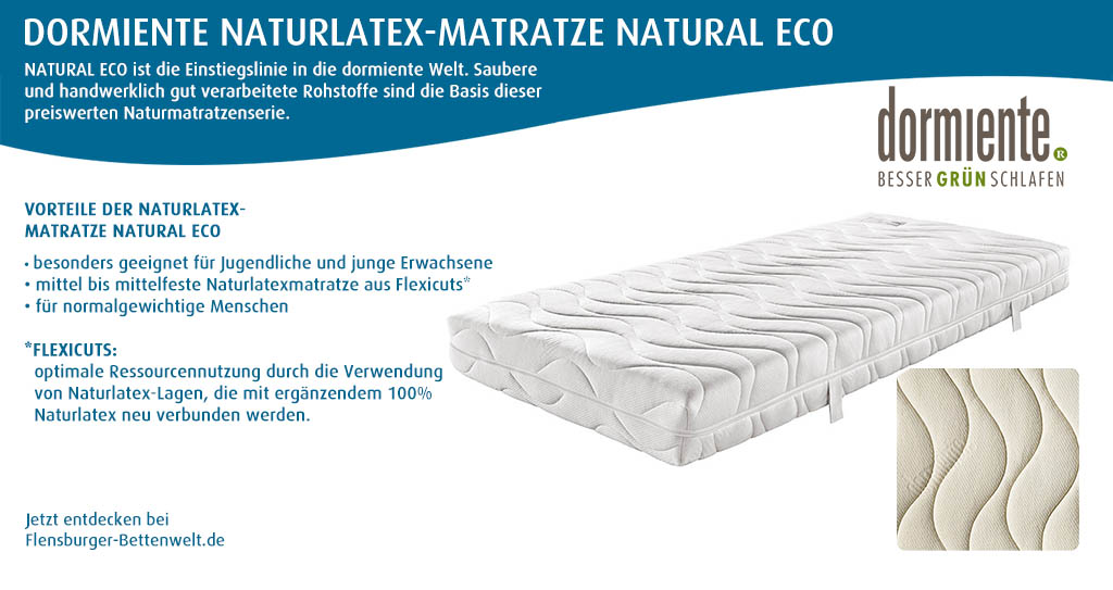 dormiente-Naturlatex-Matratze-NATURAL-ECO-kaufen-Flensburger-Bettenwelt