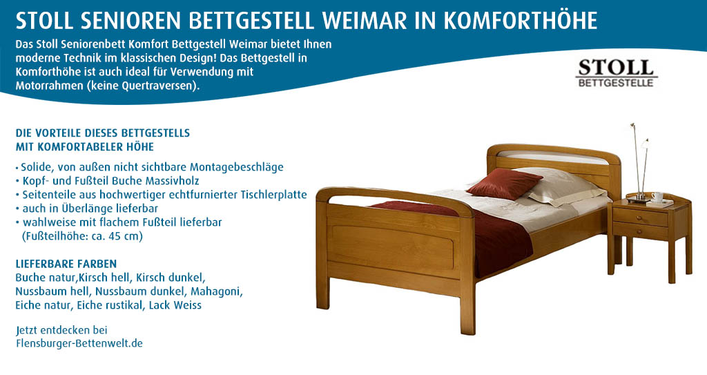 Stoll-Seniorenbett-Komfort-Bettgestell-Weimar-kaufen-Flensburger-Bettenwelt